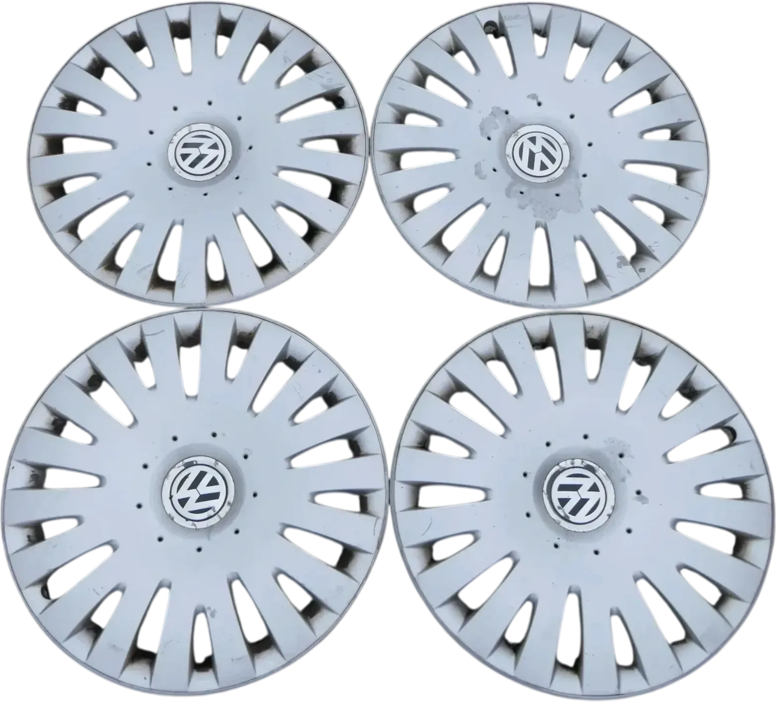 4x VW Passat 3C EOS Radkappe Radzierkappe 16 Zoll 3C0601147B Radkappen original - Bild 1