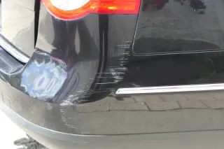 VW Passat 3C Kombi Stoßstange hinten Heckstoßstange schwarz LC9X Stoßfänger - Bild 6