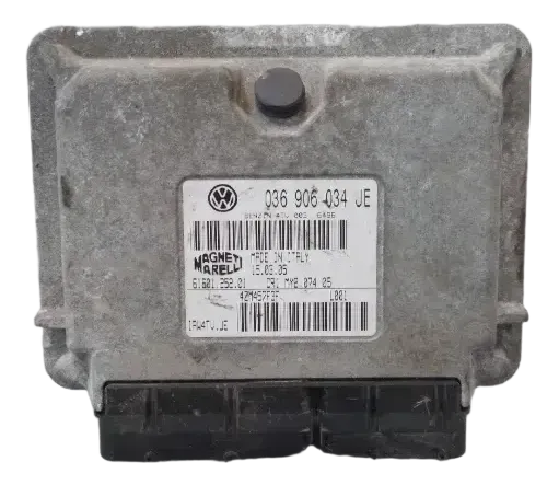 Fabia 6Y Steuergerät Motor Motorsteuergerät 036906034JE 1,4 16V BKY 75PS 55kw - Bild 1