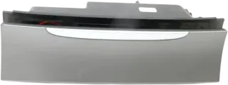 Passat 3C B6 Mittelkonsole Verkleidung um Navi Klappe Abdeckung Dekor silber geb - Bild 3