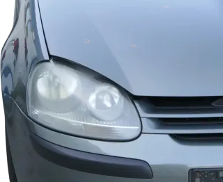 VW Golf 5 1K V Stoßstange vorne Frontstoßstange Stoßfänger LA6Q grau grün - Bild 3