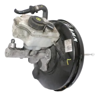 VW Golf 5 Bremskraftverstärker Bremskraftregler 1K1614105AQ 1K1614019F Bosch - Bild 1