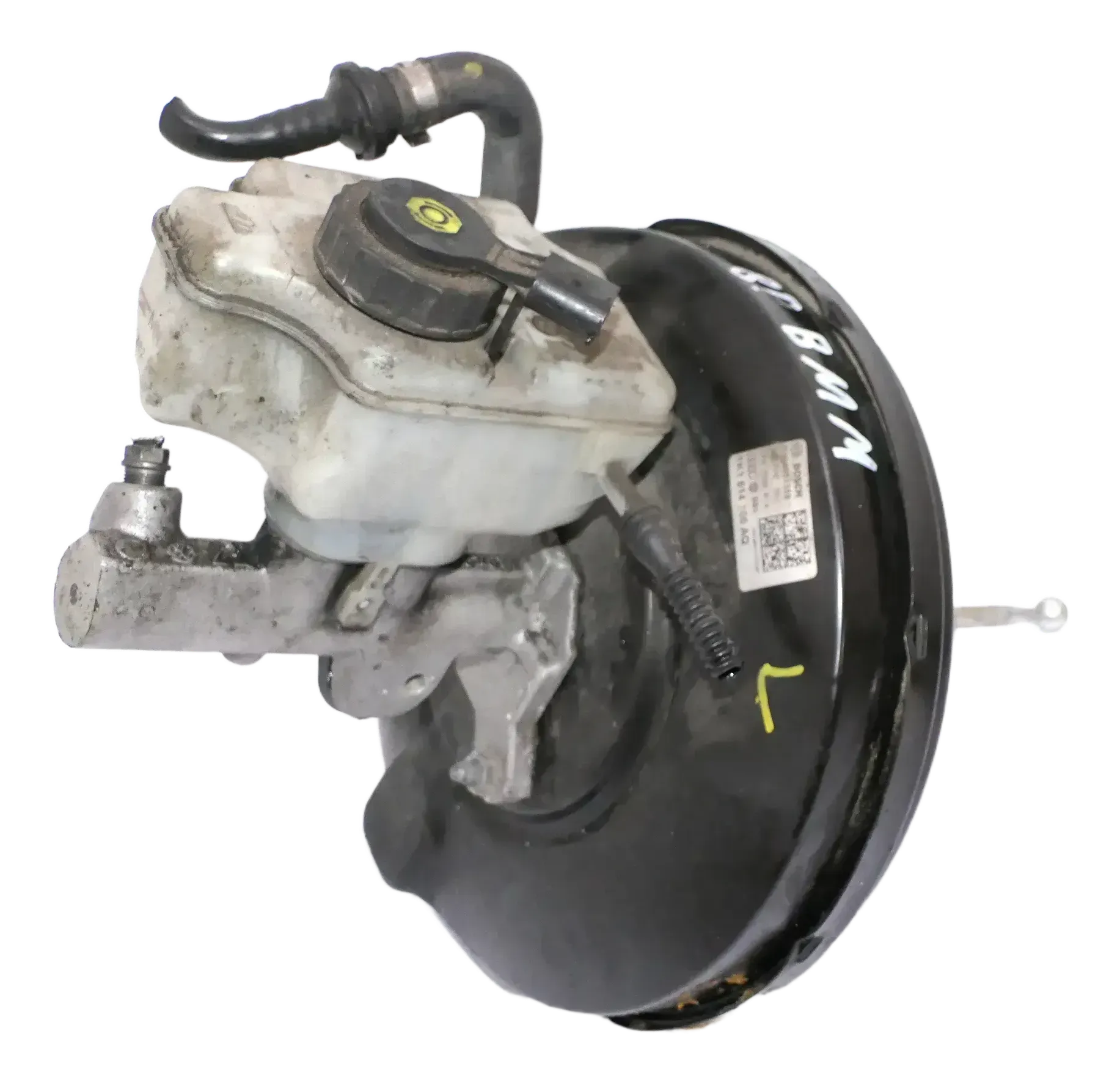 VW Golf 5 Bremskraftverstärker Bremskraftregler 1K1614105AQ 1K1614019F Bosch - Bild 1