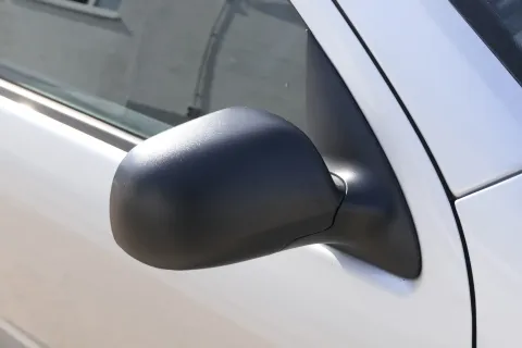 Skoda Fabia 6Y mechanischer Spiegel Außenspiegel rechts schwarz Glas manuell