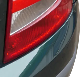 Skoda Fabia 6Y Schrägheck Stoßstange hinten Heckstoßstange grün LF8C - Bild 10