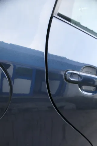VW Golf Plus 5M 6 521 Türblatt Tür hinten rechts blau LC5F grau+ Rahmen Türblatt - Bild 2