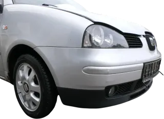 Seat Arosa 6H Stoßstange Frontstoßstange vorne grau silber LS7N Facelift + Grill - Bild 7