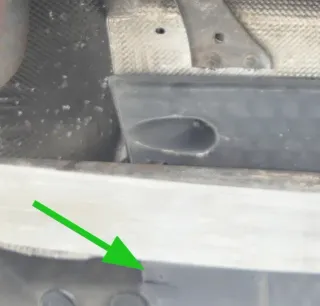 VW Passat 3C Unterbodenverkleidung Verkleidung links unten Abdeckung - Bild 2