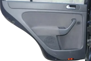 1x Golf Plus 5M Türverkleidung Verkleidung Tür hinten links schwarz Griff - Bild 2