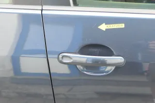 VW Golf Plus 5M Tür vorne rechts Beifahrertür blau LC5F grau Türblatt + Rahmen - Bild 4