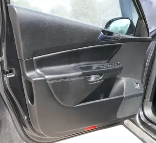 VW Passat 3C Variant Türverkleidung Verkleidung Tür vorne links schwarz Leder - Bild 1