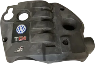 VW Passat 3BG Motorabdeckung Abdeckung Motor Blende 1,9 TDI Diesel AWX AVF AVB - Bild 1