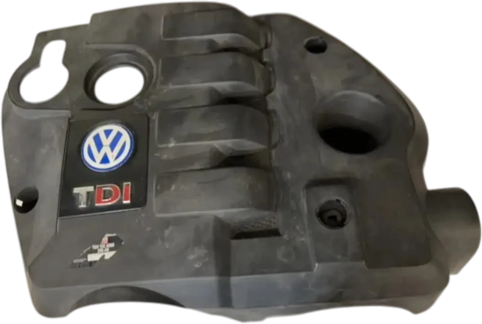 VW Passat 3BG Motorabdeckung Abdeckung Motor Blende 1,9 TDI Diesel AWX AVF AVB - Bild 1