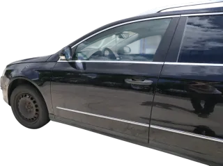 VW Passat 3C Kombi /Limousine Tür vorne links Fahrer schwarz LC9X -ohneAnbauteil - Bild 3