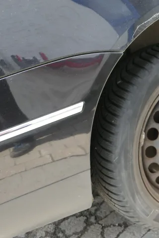 VW Passat 3C Kombi Stoßstange hinten Heckstoßstange schwarz LC9X Stoßfänger - Bild 7