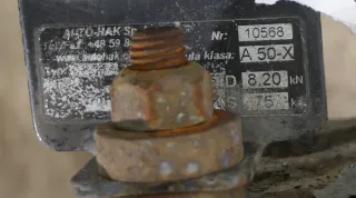 Audi A6 4B feste starr starre Anhängerkupplung Anhängekupplung Auto-Hak - Bild 6