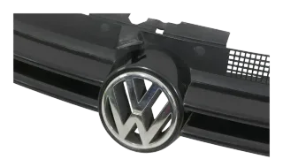 VW Golf 4 Grill Kühlergrill VW Zeichen Logo schwarz LC9Z blackmagic - Bild 7