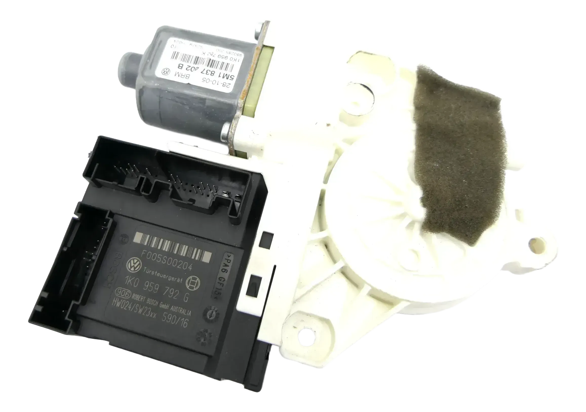 VW Golf 5 Plus elektrische Fensterheber Motor rechts vorne 5M1837402B 1K0959792G - Bild 1