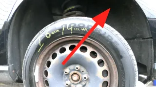 VW Passat 3C B6 Radhausschale Dämpfung Radhaus vorne rechts 3C0805978 - Bild 2