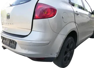 Seat Altea 5P Stoßstange hinten Heckstoßstange Stoßfänger gelb beige LS1R - Bild 5