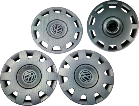 original 4 Stück VW Passat 3B 3BG Radkappe Radzierkappe 15 Zoll 3B0601147D
