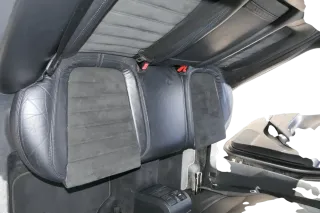 Passat 3C B6 Kombi Sitz Rückbank Sitzfläche Sitze schwarz Rücksitz Leder alcanta - Bild 4