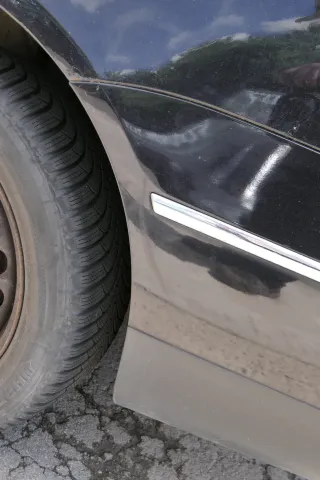 VW Passat 3C Kombi Stoßstange hinten Heckstoßstange schwarz LC9X Stoßfänger - Bild 2