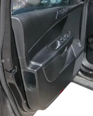VW Passat 3C Variant Türverkleidung Verkleidung Tür vorne links schwarz Leder - Bild 2
