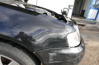 Audi A3 8L Kotflügel vorne rechts schwarz LY9B - Bild 3