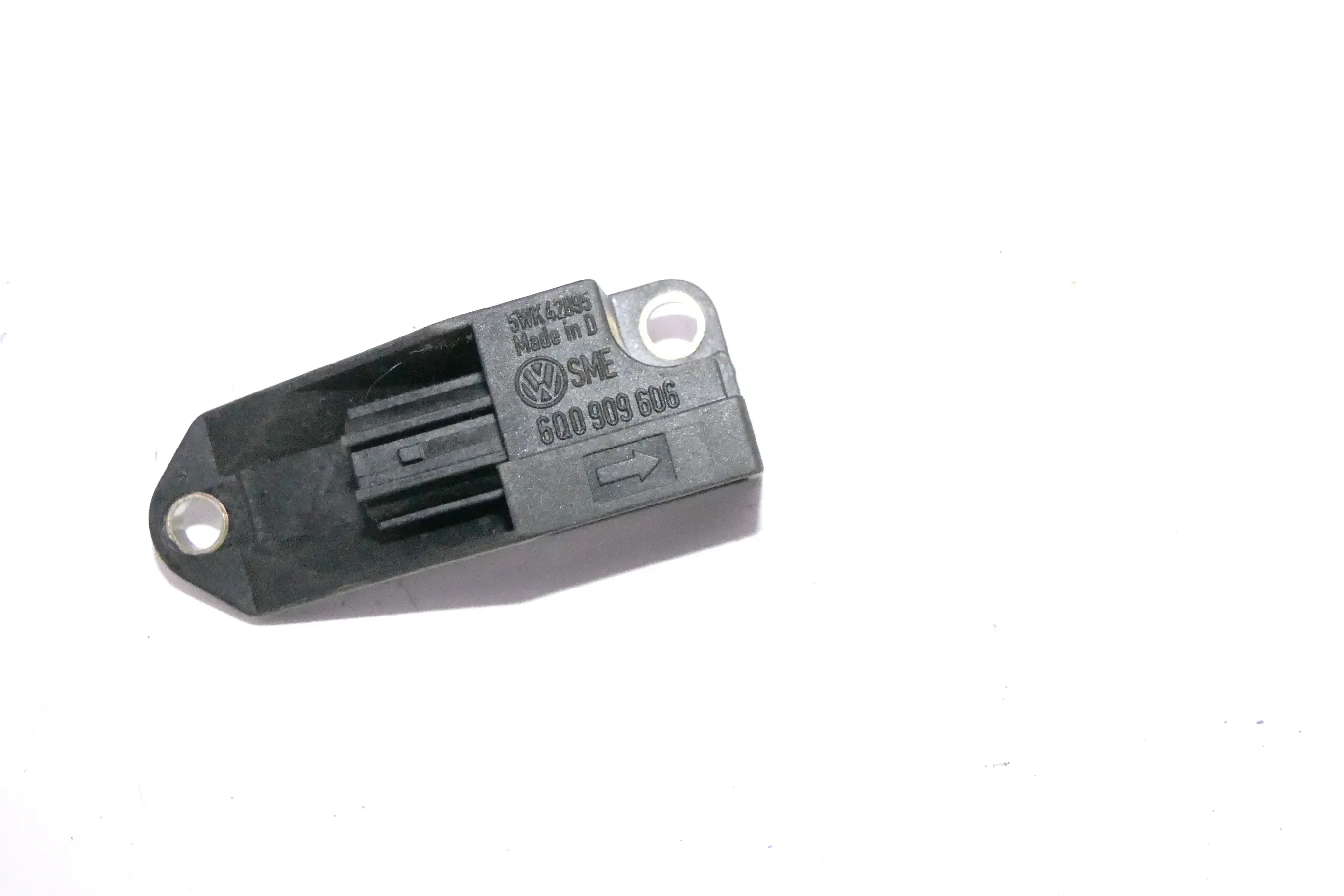Seat Arosa Airbag Steuergerät Sitz Airbagsteuergerät 6Q0909606 Crashsensor 00H - Bild 1