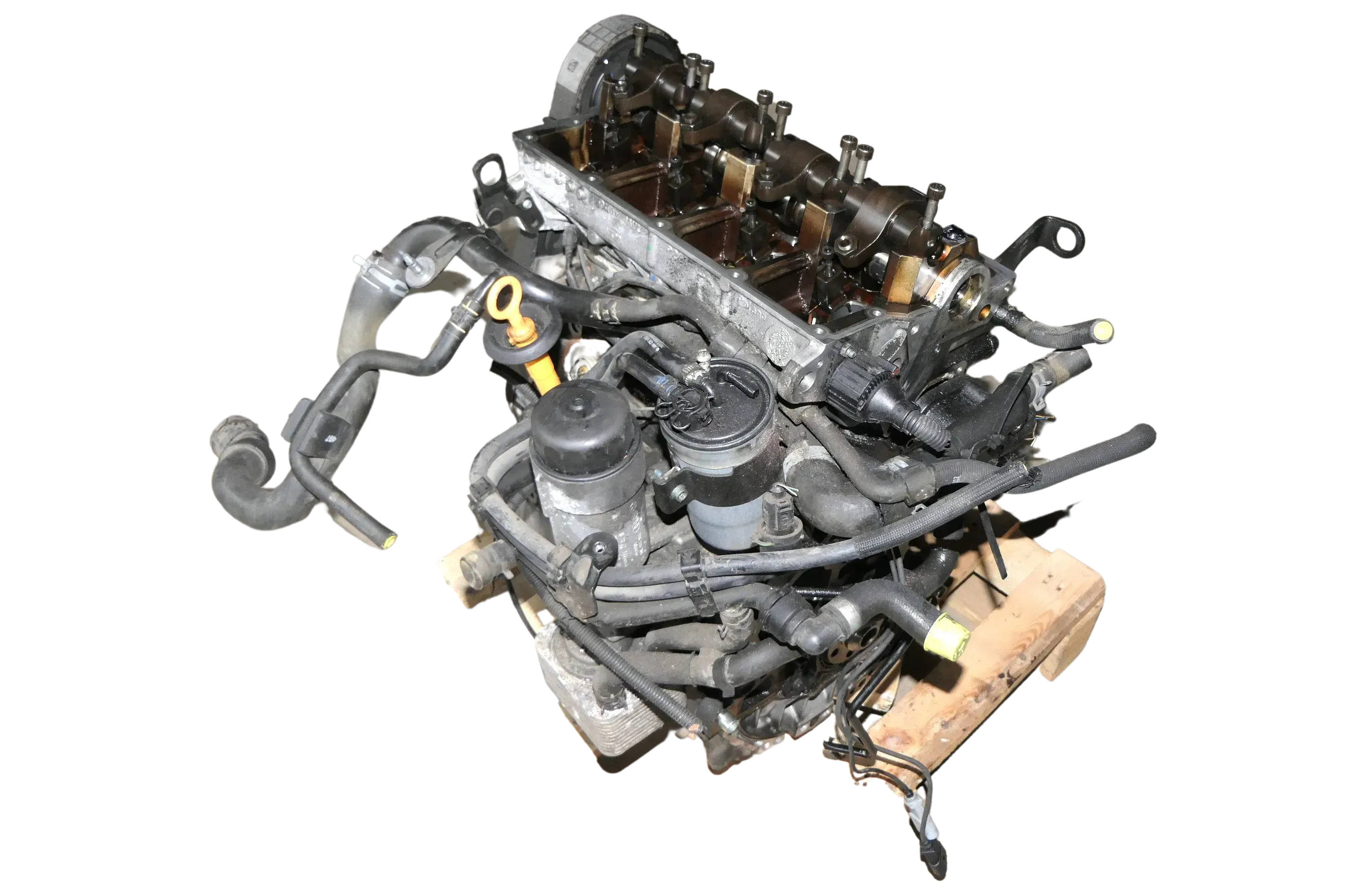 VW Passat 3BG Motor Block Motorblock + Kopf Zylinderkopf 2.0 TDI 100kw 136PS BGW - Bild 1