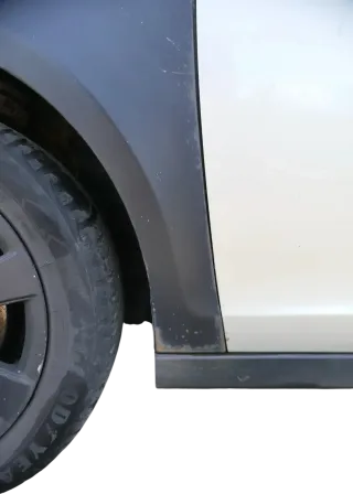 Seat Altea 5P Kotflügel vorne links schwarz unlackiert 5P0821021A - Bild 5