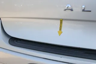 Seat Altea 5P Heckklappe mit Scheibe Klappe hinten gelb beige LS1R Kofferraumkla - Bild 7