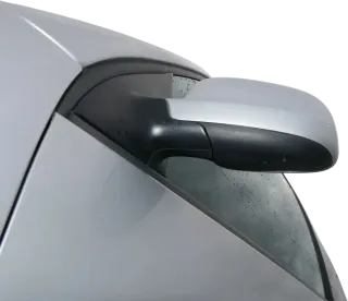 VW Lupo Arosa elektrischer Spiegel Außenspiegel links silber LS7N grau + Glas - Bild 4
