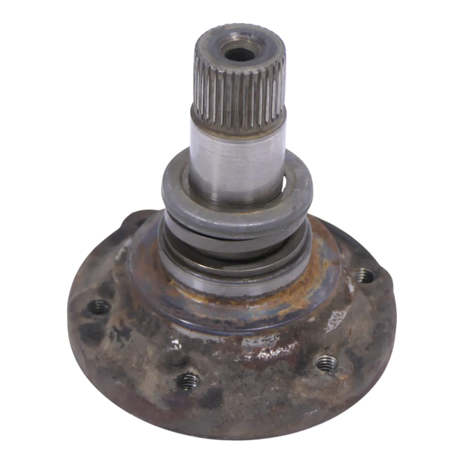 VW Passat 3C Touran Golf 1K Flanschwelle Flansch an Getriebe 02A409343C - Bild 1