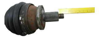 Polo 9N Ibiza Antriebswelle Gelenkwelle links vorn 6Q0407451EX 1,2 mit Servo - Bild 2