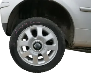 4x Seat Arosa Polo 6N2 Lupo Alufelgen Reifen 185/55 R14 80 Allwetterreifen 4-7mm - Bild 4