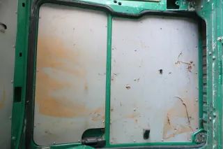 T4 Transporter Tür rechts Schiebetür Multivan Caravelle grün LL6N - Bild 11