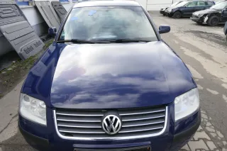 VW Passat 3BG Motorhaube Klappe vorne vorn Haube blau LA5E - Bild 1