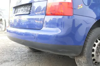 VW Touran 1T Stoßstange hinten Heckstoßstange Stoßfänger blau LL5M - Bild 7