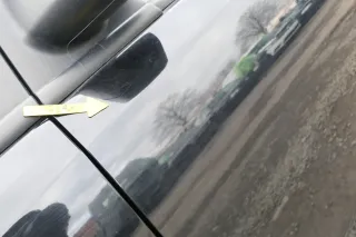 VW Fox 5Z Tür vorne links Fahrertür schwarz L041 - ohne Anbauteile - Bild 4