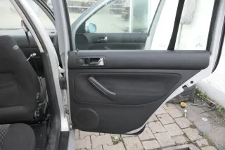 1x VW Golf 4 1J Kombi Türverkleidung Verkleidung Tür hinten rechts schwarz f - Bild 1