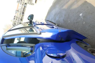 Seat Ibiza 6L Tür 4/5-Türer hinten rechts blau surfblue LS5G - ohne Anbauteile - Bild 2