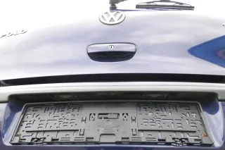 VW Polo 9N 9N3 Stoßstange Heckstoßstange hinten blau LB5N indigoblau - Bild 7