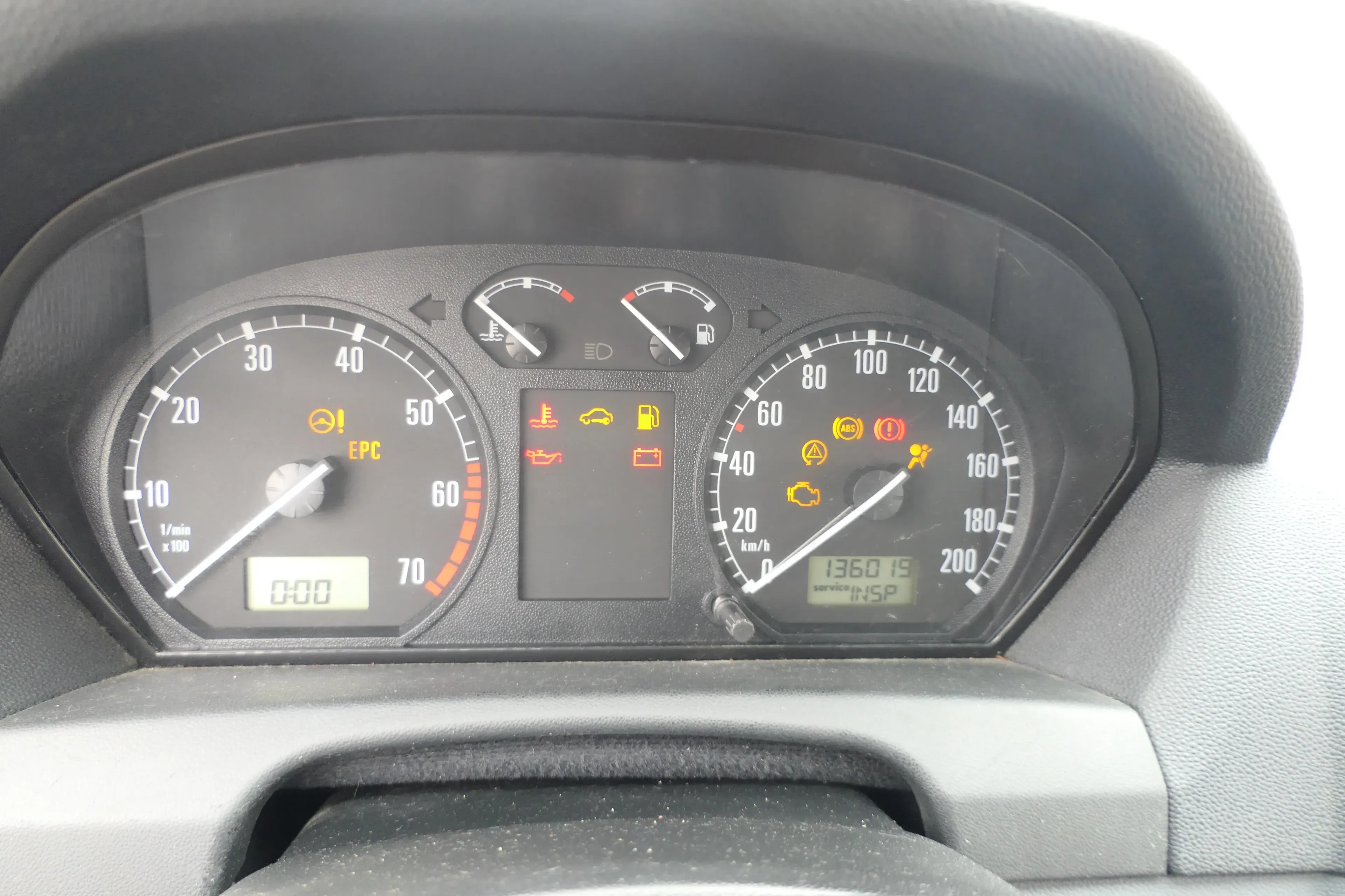 Skoda Fabia 6Y Tacho Tachometer Kombiinstrument 6Y1919880C 136.239km 1,4 AUA - Bild 1