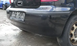 VW Polo 6N2 Stoßstange hinten Heckstoßstange Stoßfänger schwarz LC9Z - Bild 3