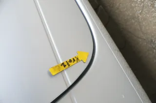 VW Lupo Seat Arosa Tür vorne rechts Beifahrertür silber LA7W (für elektr.Fenst - Bild 2