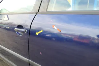 Passat 3B 3BG 3B6 Kombi Variant Tür hinten links blau LB5N - Bild 3