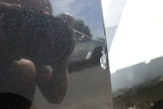 VW Touran 1T 1T3 Tür vorne rechts Beifahrertür schwarz LC9X - ohne Anbauteile - Bild 4