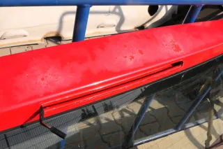 VW Polo 6N2 Heckklappe Klappe hinten Kofferraumklappe rot LP3G - 112569 - Bild 2